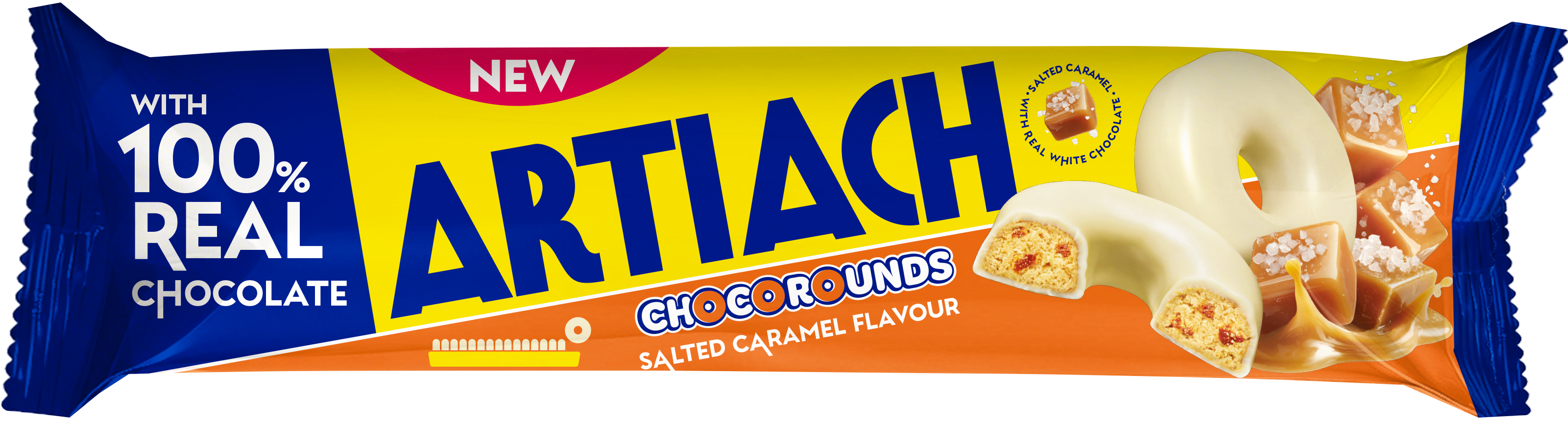 Artiach Chocorounds (Filipinos) Salted Caramel Flavour (118g)