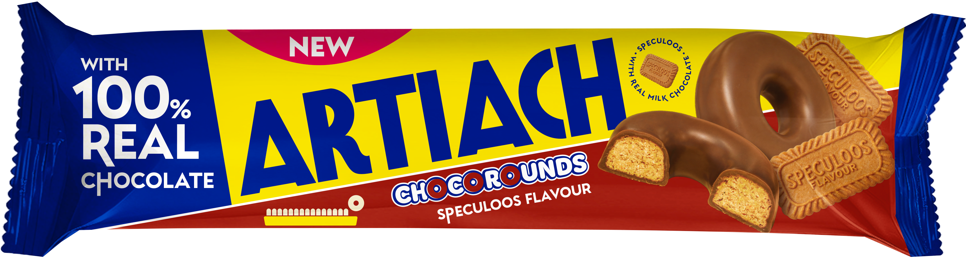 Artiach Chocorounds Speculoos Flavour 118g pack